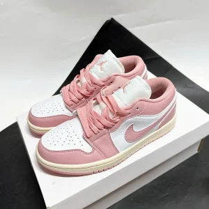 Giày Jordan 1 Low Cổ Thấp Màu Hồng