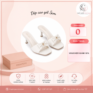 ảnh bìa dép cao gót 5cm